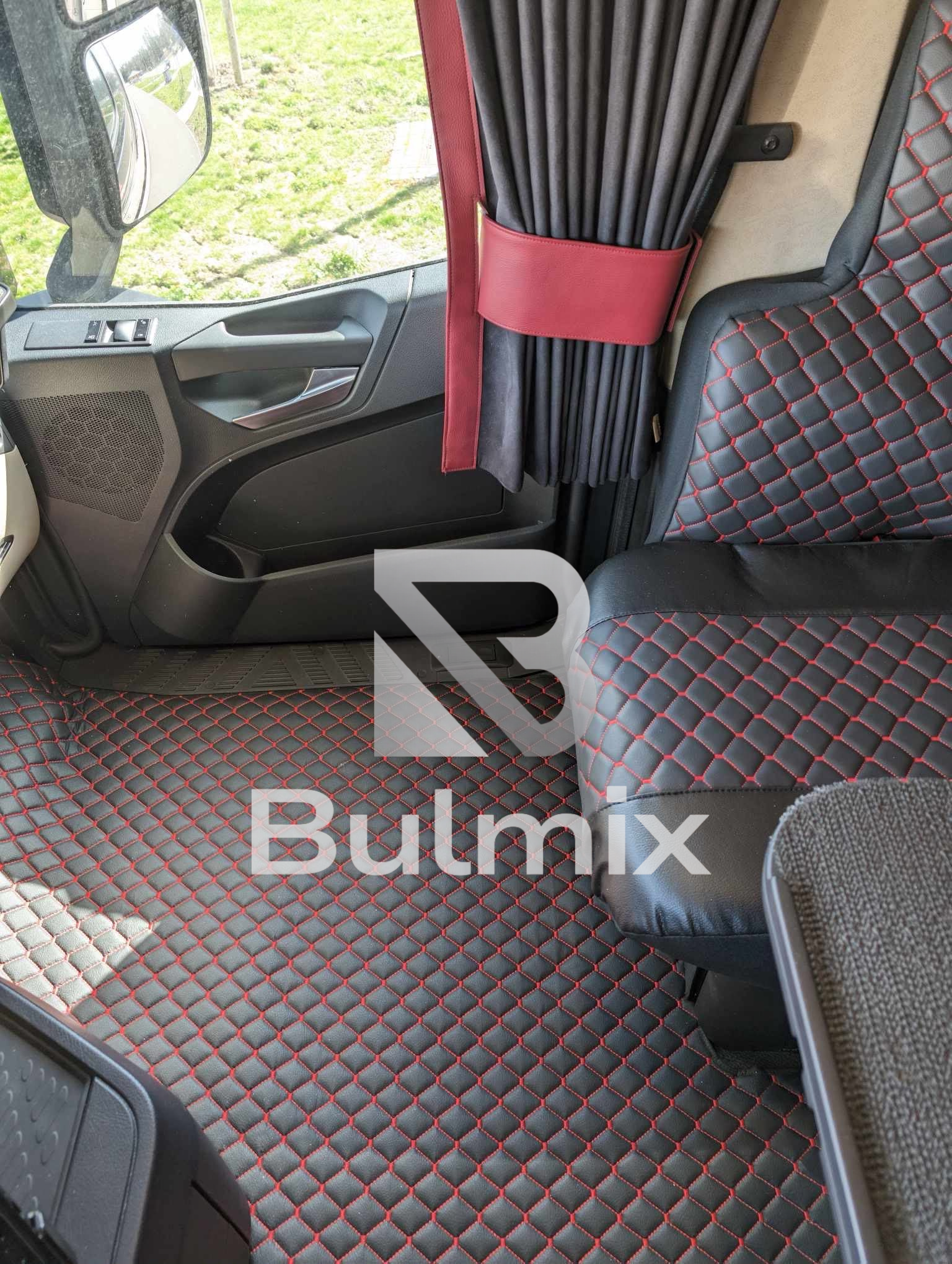 Калъфи за седалки за Mercedes Actros SOLOSTAR с зона за сядане