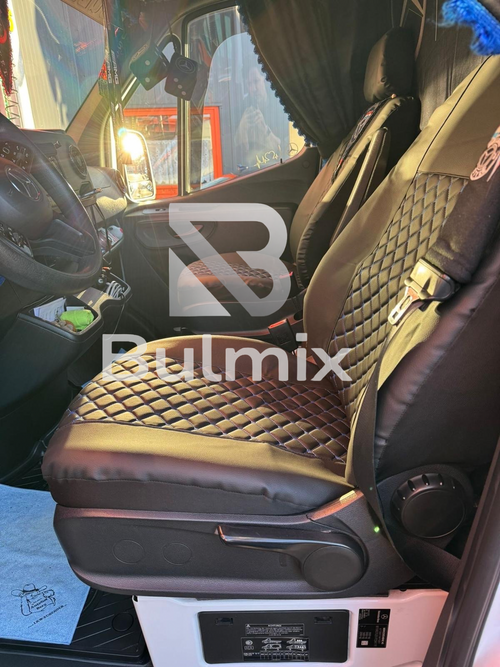 Калъфи за седалки за Mercedes Benz Sprinter W907 W910 1+1 комплект