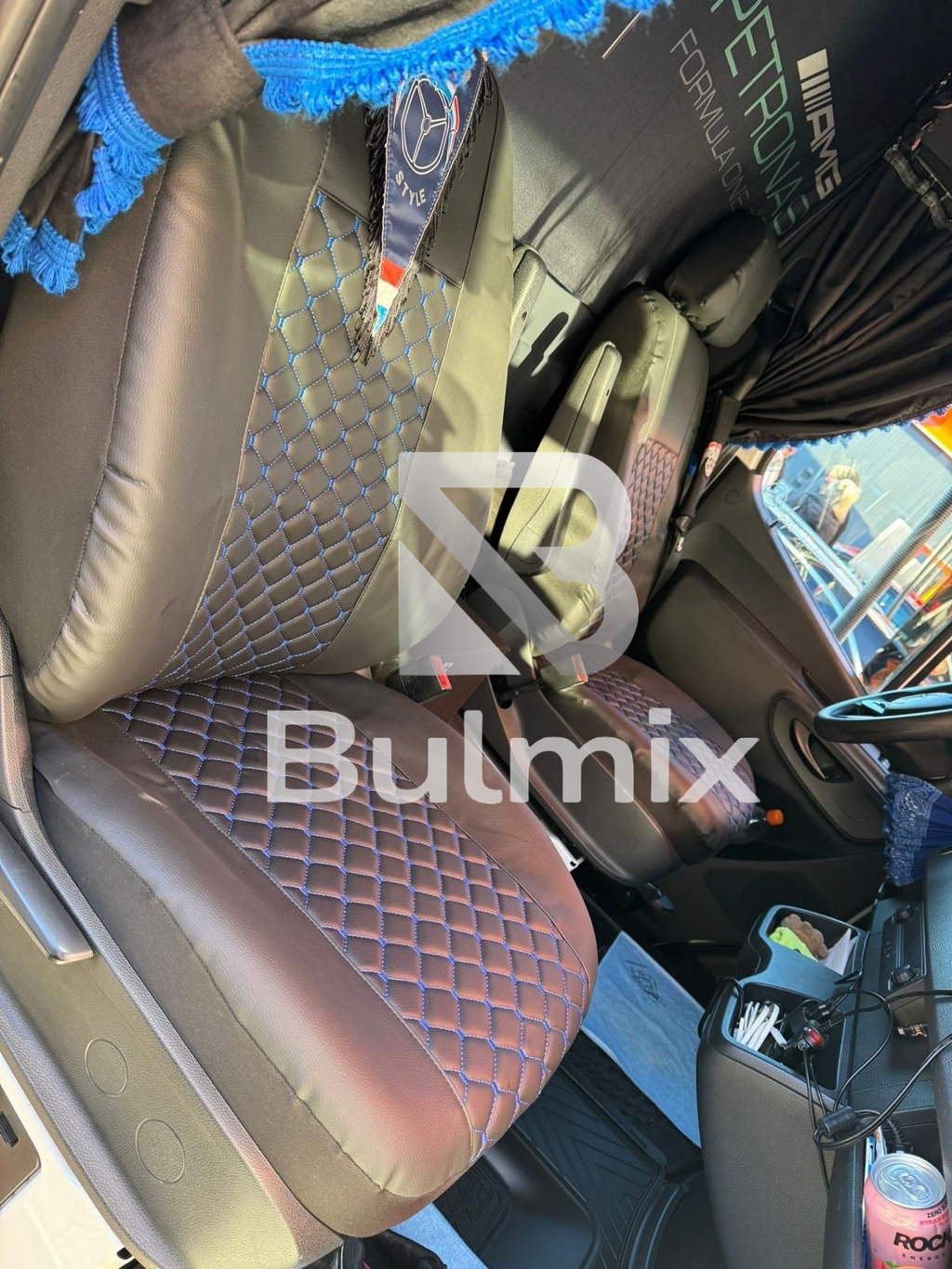 Калъфи за седалки за Mercedes Benz Sprinter W907 W910 1+1 комплект